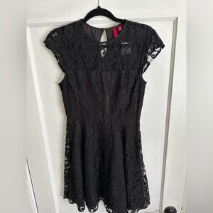 Black Lace Dress A-line 5/48 Brand Size 2